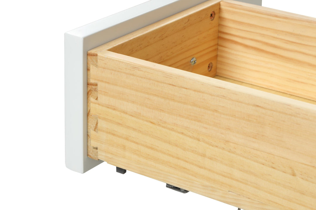 Winston 72" Double Sink Vanity with White Quartz Top - Design Element Bath Kitchen - Bathroom Vanity - Warm White